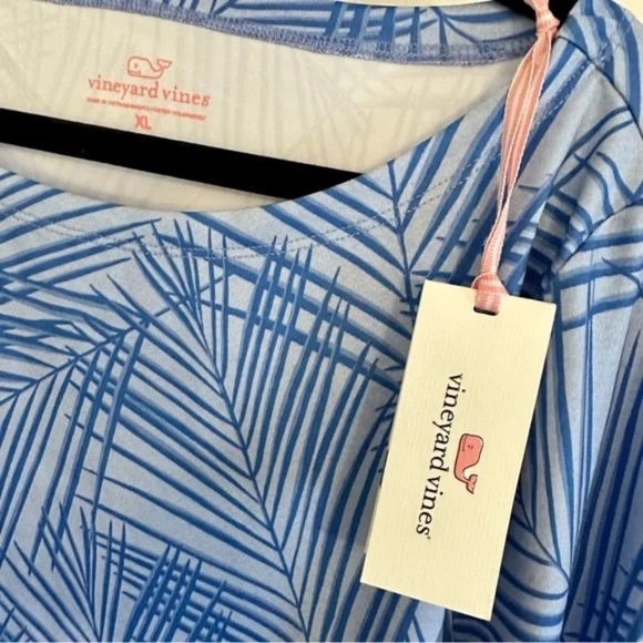 Vineyard Vines Sankaty boat neck simple tee NWT SZ XL - Picture 6 of 6